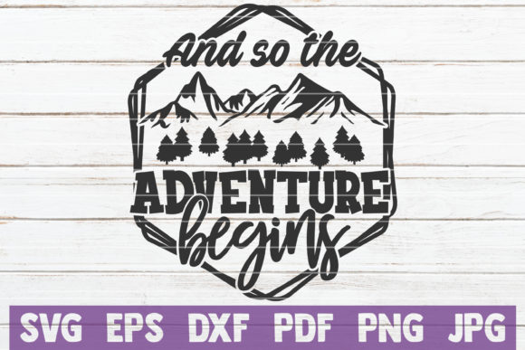 Adventure Begins SVG Cut File Review