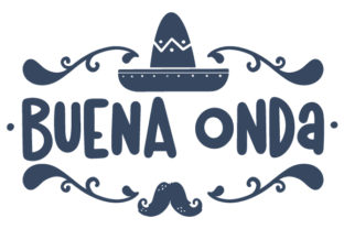 Buena Onda Embroidery Design