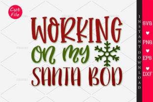 WORKING on MY SANTA BOD SVG